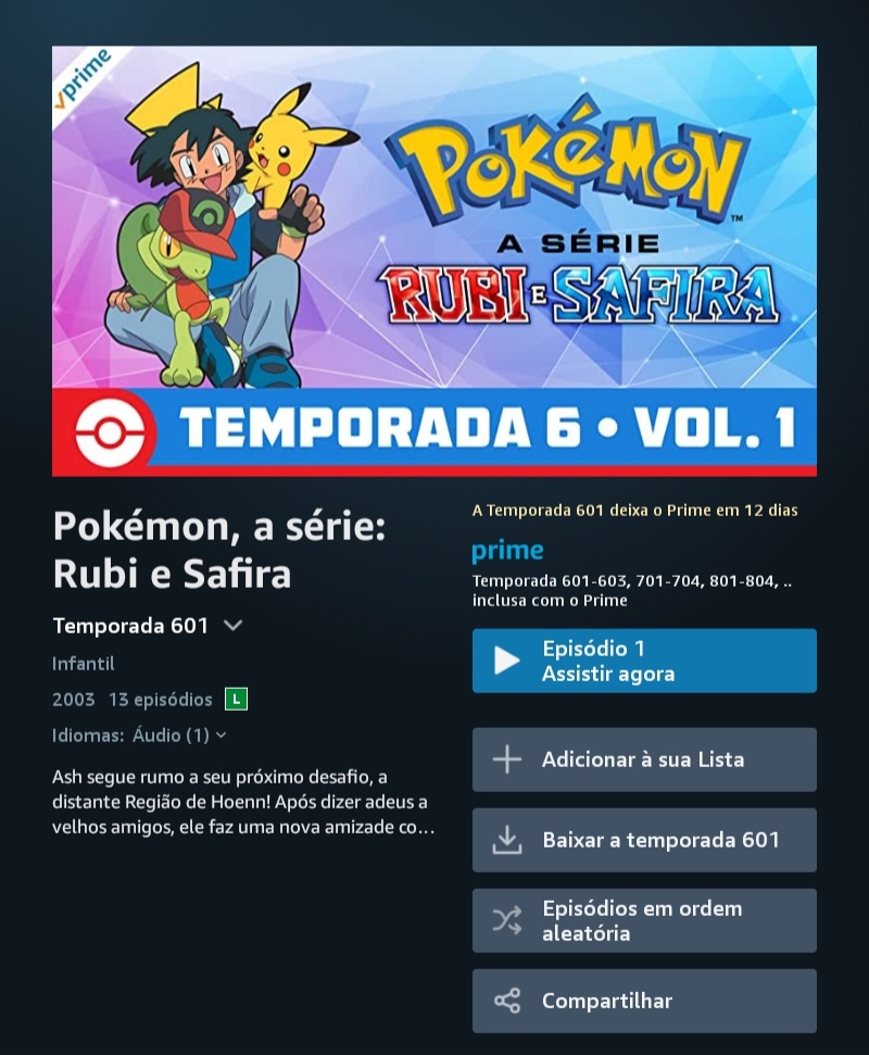 Pokémon – 10° Temporada: DP: Diamante e Pérola (Diamond and Pearl) Dublado  - Assistir Animes Online HD